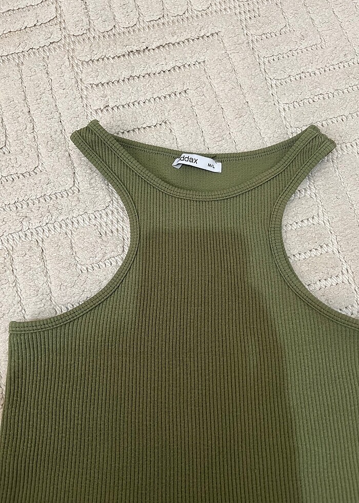 Haki addax fitilli crop atlet - Görsel 2