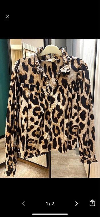 Zara leopar bluz