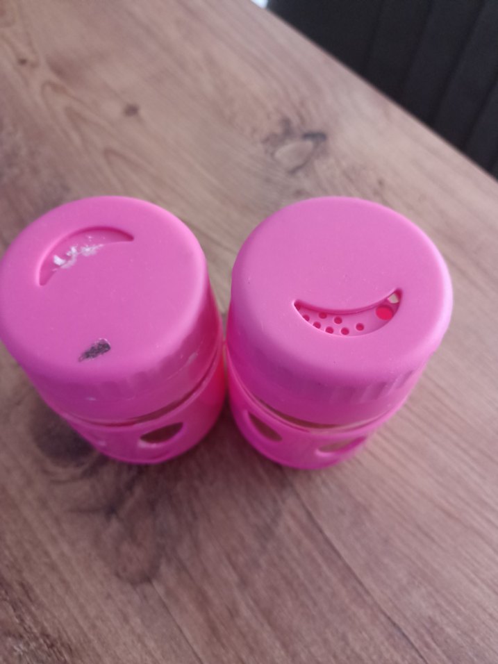 Pembe Renkli 2 li Cam Baharatlık - Görsel 2