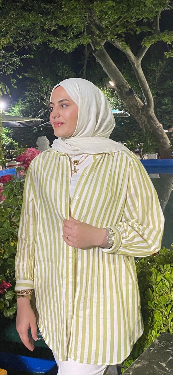 Kadın Uzun Kollu Düğmeli Salaş Gömlek - Görsel 3