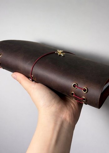 Louis Carmen Journal- Hakiki Deri Kılıf - Görsel 2