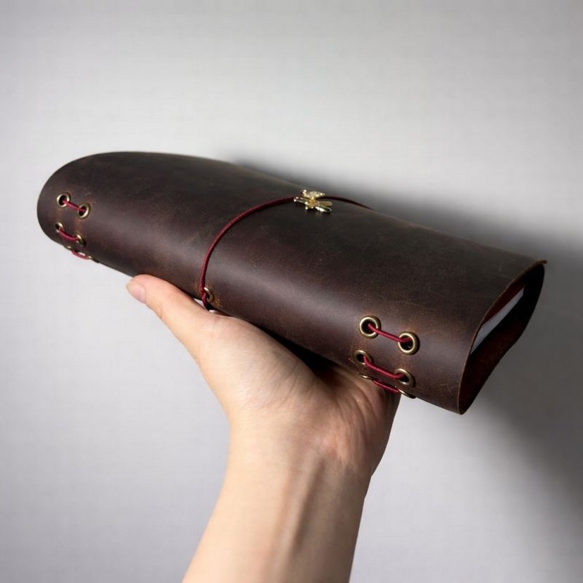 Louis Carmen Journal- Hakiki Deri Kılıf - Görsel 2