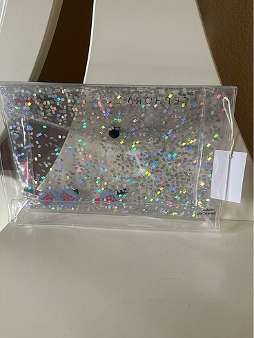 Beden beyaz Renk Sephora Makyaj Çantası