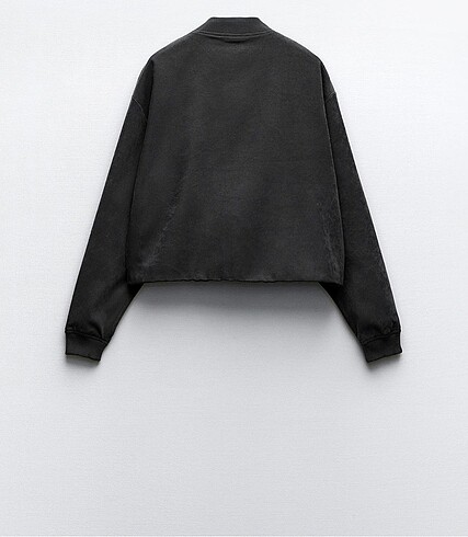 m Beden Zara Ayarlanabilir Bomber Ceket