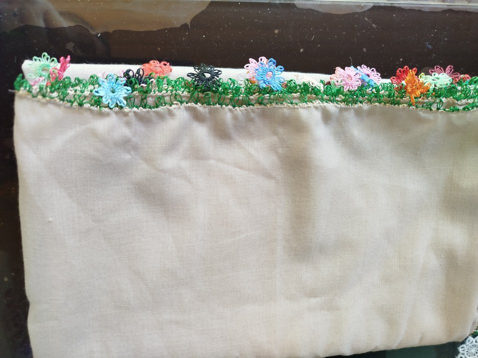 Nakışlı Çok Renkli Bohem Kadın Eşarp - Görsel 2