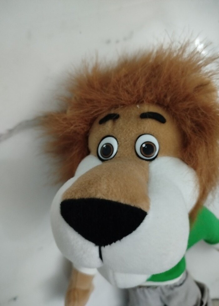 Yeşil aslan oyuncak - Görsel 2