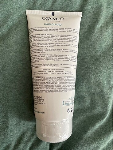 Cosmed Cosmed Hair Guard Anti Hair Loss Şampuan 200 ML Dökülme Önleyici