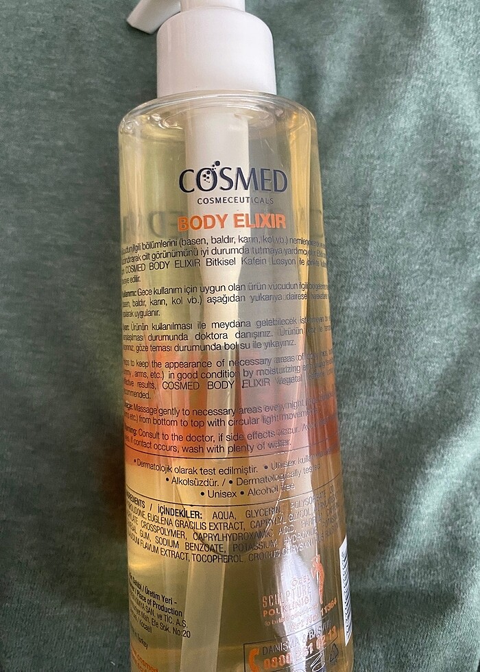 Cosmed bitkisel kafein serumu - Görsel 2