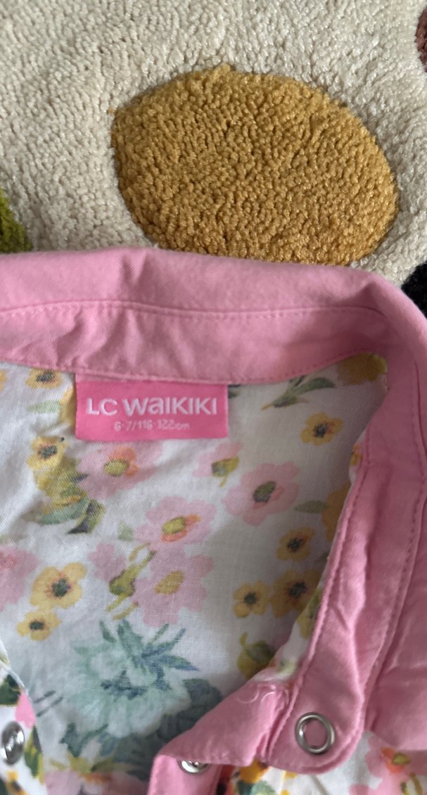 Çiçek Desenli Düğmeli Bohem Kadın Gömlek - Görsel 2