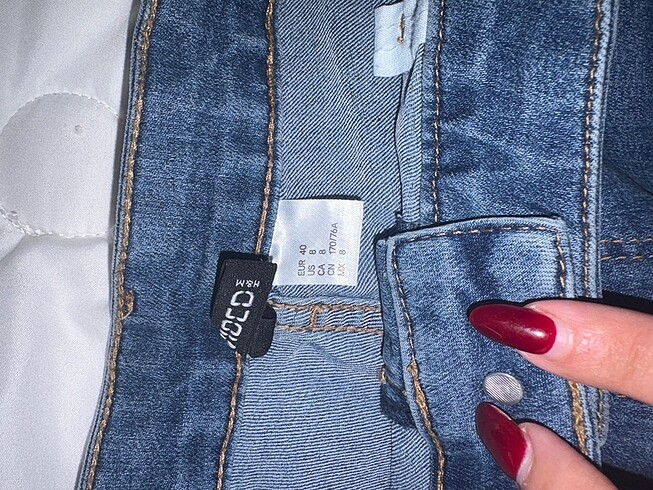 H&M H&M yüksek bel mini şort