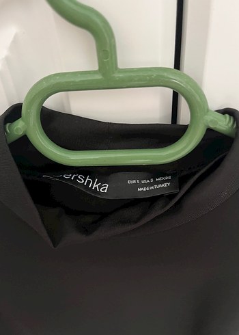 s Beden siyah Renk Bershka bluz uzun kollu