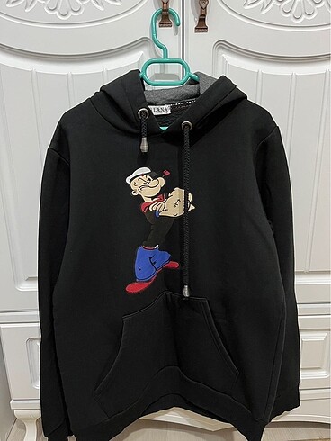 Siyah sweatshirt