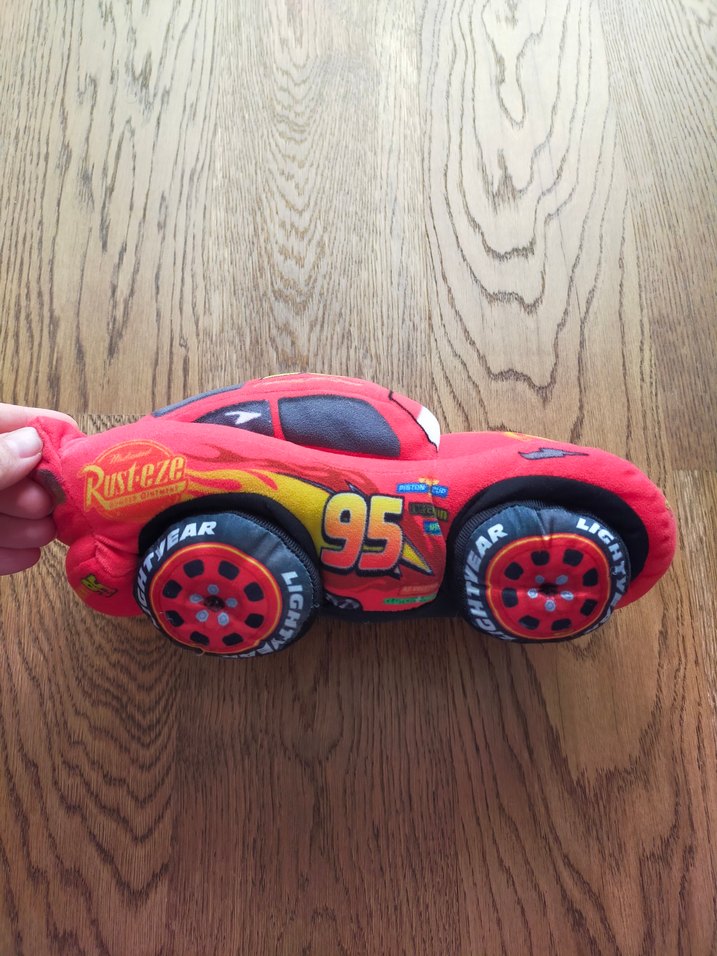 simsek McQueen Yumuşak Oyuncak - Görsel 2