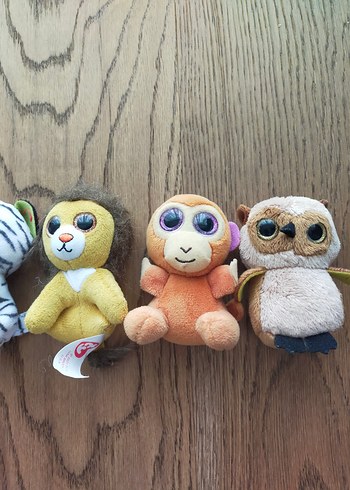 Renkli Mini Peluş Oyuncak Seti - Görsel 3