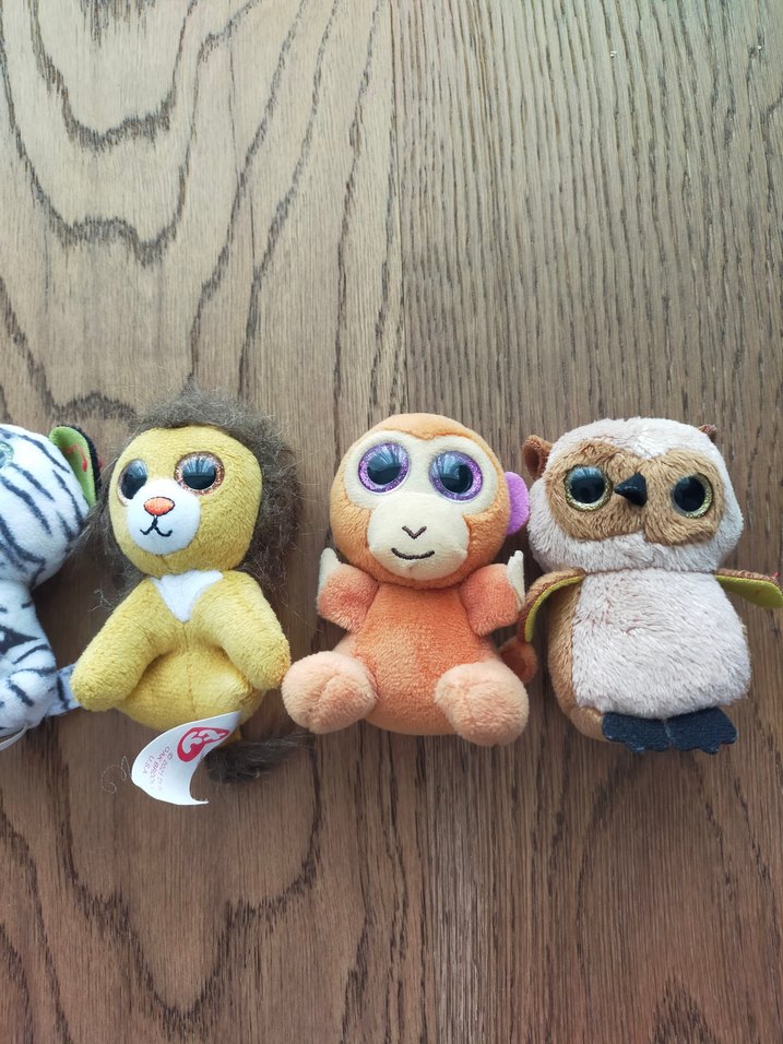 Renkli Mini Peluş Oyuncak Seti - Görsel 3