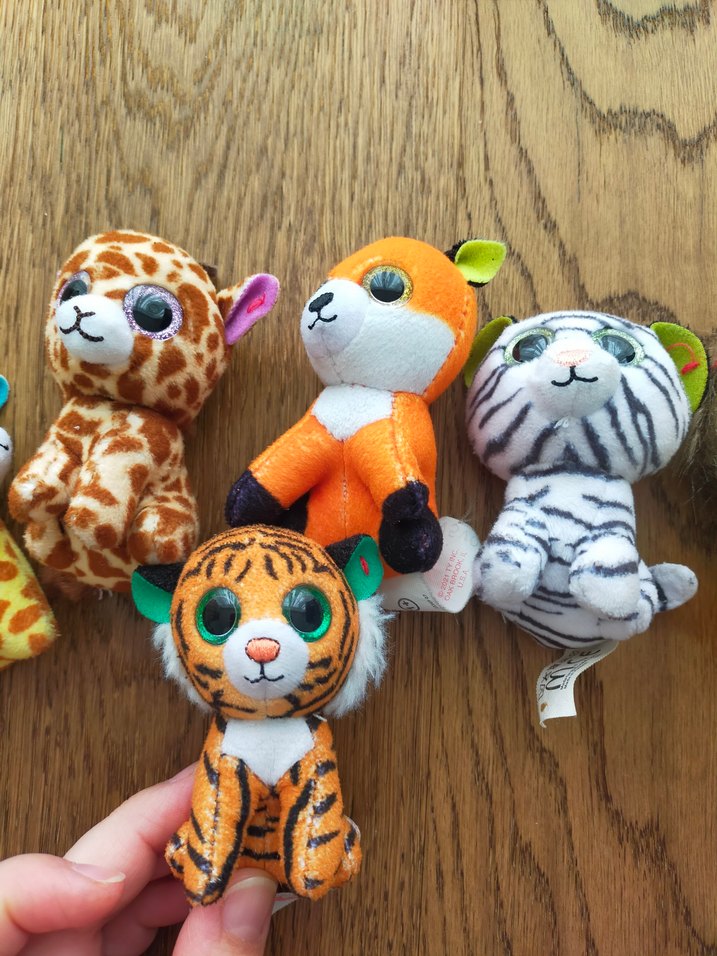 Renkli Mini Peluş Oyuncak Seti - Görsel 2