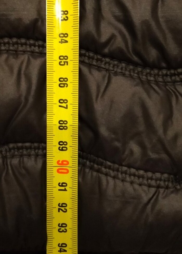 Kapüşonlu uzun yelek - Görsel 2