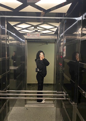 Kemer Detaylı Lacivert Kadın Denim Pantolon - Görsel 5