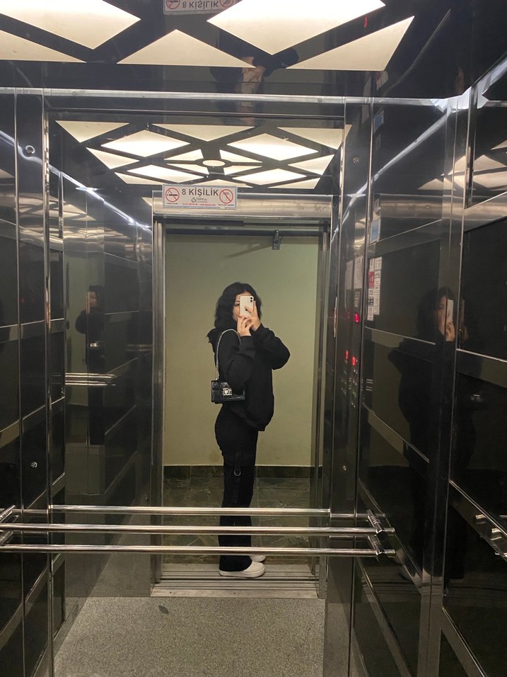 Kemer Detaylı Lacivert Kadın Denim Pantolon - Görsel 5