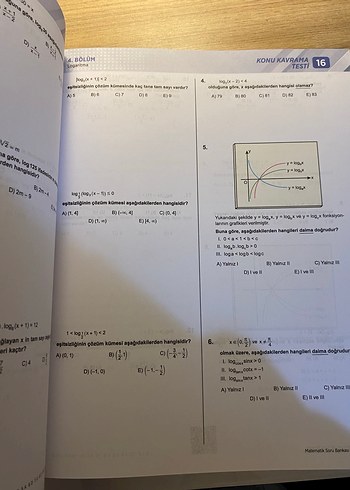 AYT Matematik MSB Soru Bankası - Görsel 2