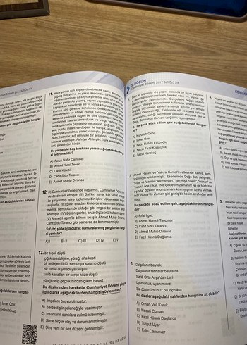 AYT Edebiyat MSB Çoklu Soru Bankası - Görsel 3