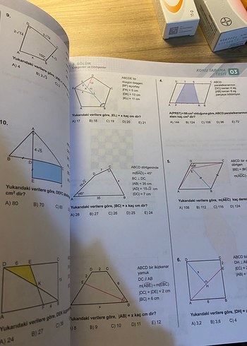 AYT Geometri MSB Soru Bankası - Mehmet Bolat - Görsel 4