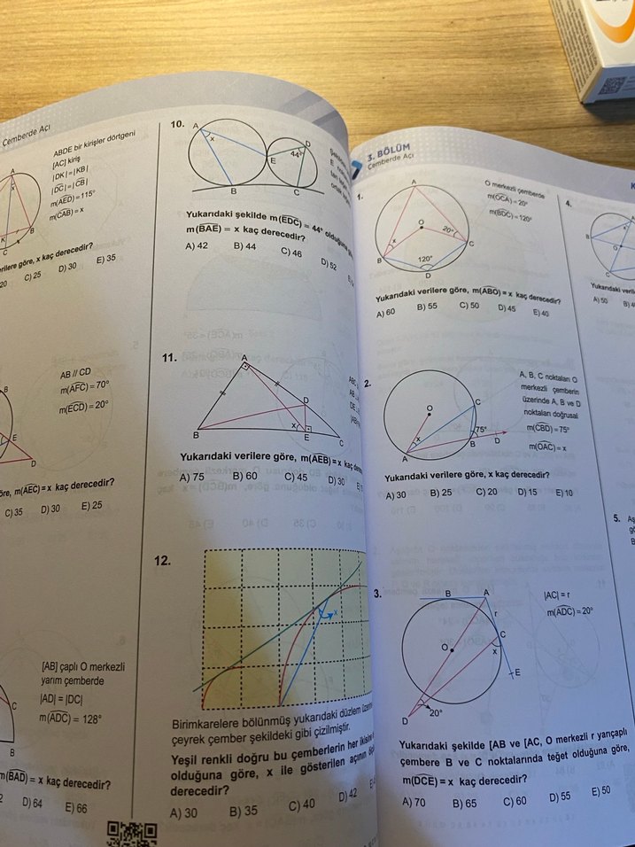 AYT Geometri MSB Soru Bankası - Mehmet Bolat - Görsel 3
