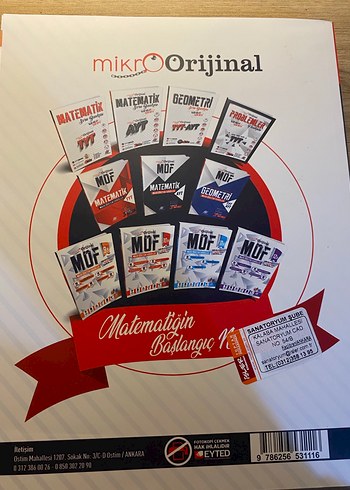 AYT Matematik Soru Bankası Mikro Orijinal - Görsel 2