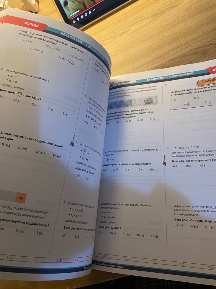 AYT Matematik Soru Bankası Mikro Orijinal - Görsel 3