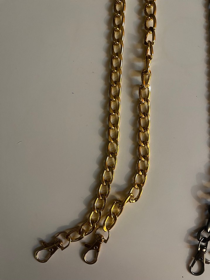 Yılan Desenli Altın ve Siyah Zincir Detaylı Kadın Vücut Zinciri - Görsel 2