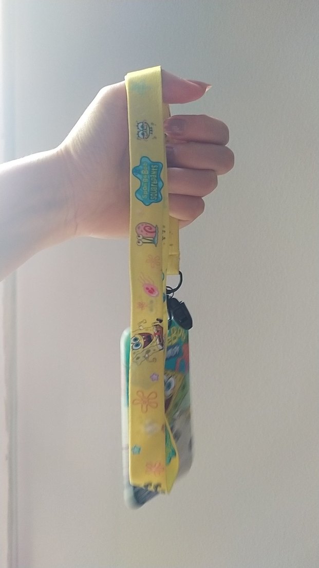 SüngerBob Baskılı Elastik Sarı Askı - Görsel 2