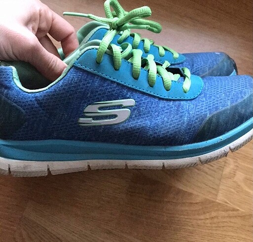 36 Beden mavi Renk Skechers kadın spor ayakkabı