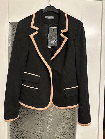 Codentry Siyah blazer