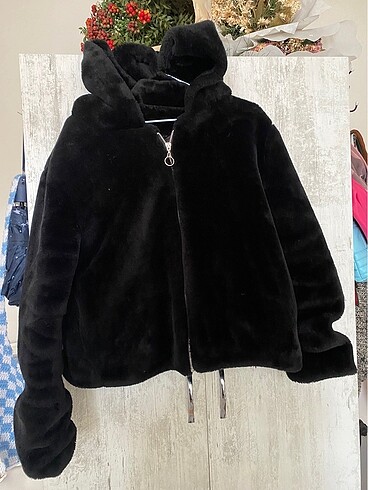 Peluş mont