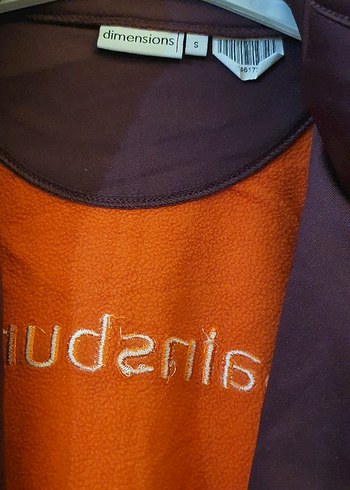 Mor Fermuarlı BAYAN Sweatshirt - Görsel 2