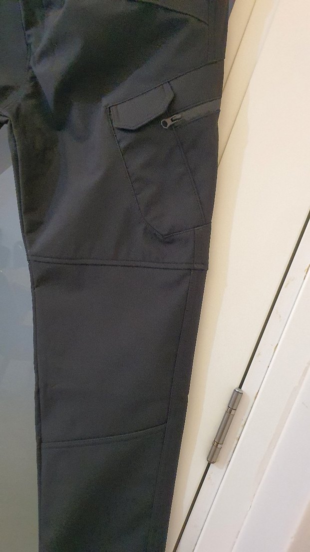 Antrasit  Fermuarlı Erkek TAKTIK  Pantolon MOTORCU Dağcı - Görsel 2