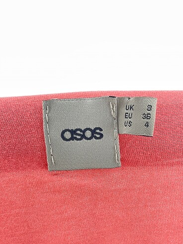 36 Beden pembe Renk Asos Kısa Elbise %70 İndirimli.
