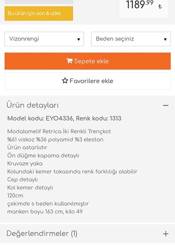 Camel Renkli Uzun Belden Kemerli Kadın Trençkot - Görsel 3