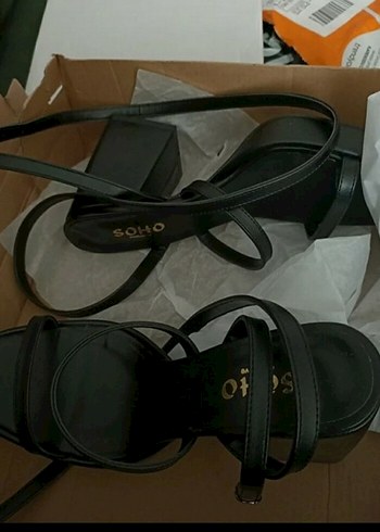 SOHO Siyah topuklu Kadın Ayakkabı - Görsel 3