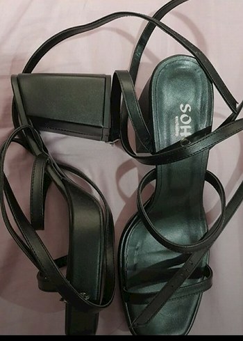 SOHO Siyah topuklu Kadın Ayakkabı - Görsel 2