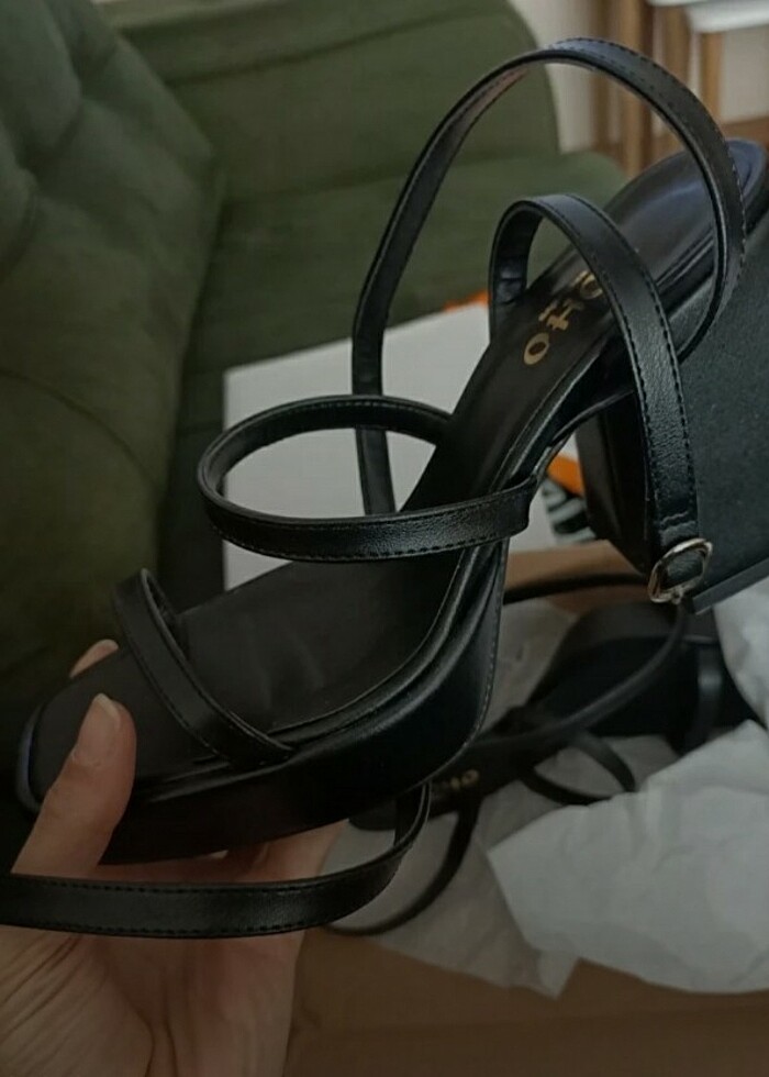 Kalın topuklu - Görsel 4