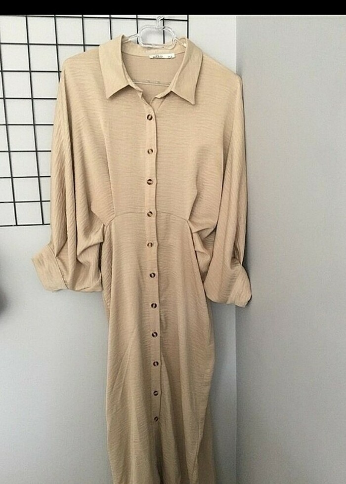 Yarasa kol elbise - Görsel 4