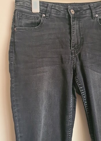 H&M Gri Kadın Denim Skinny Jean
