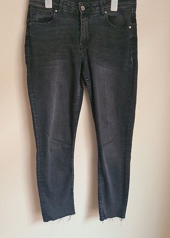 Gri Kadın Denim Skinny Jean