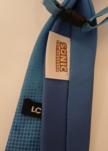 Mavi Sonic Temalı Çocuk Kravat - Görsel 5