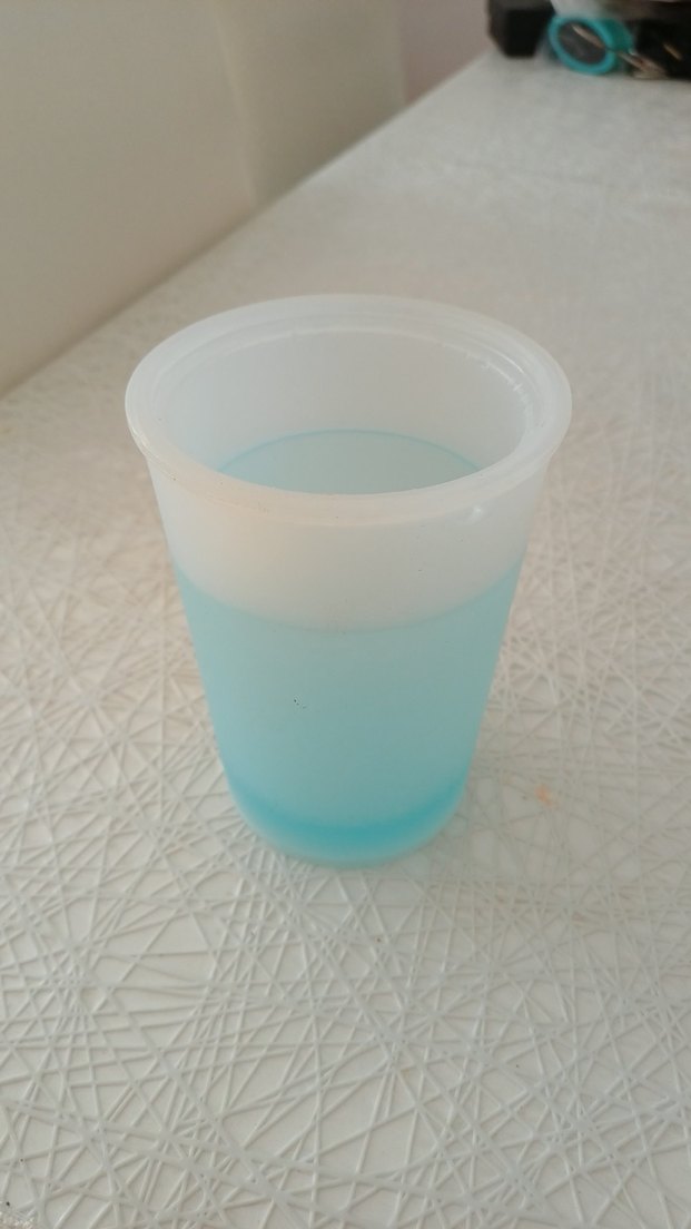 Pastel Mavi Süt Saklama Kabı - Görsel 2