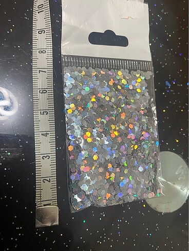 #gümüş #glitter #pul