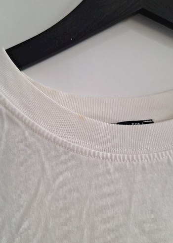 Beyaz Baskılı Hamile Tişörtü - Görsel 2