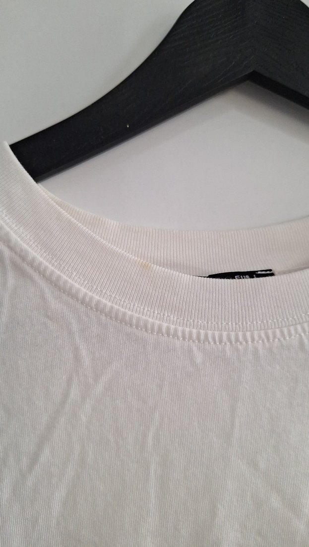 Beyaz Baskılı Hamile Tişörtü - Görsel 2