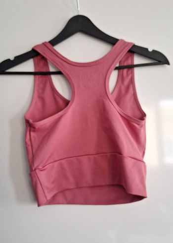 Pembe Mini Spor Crop - Görsel 3